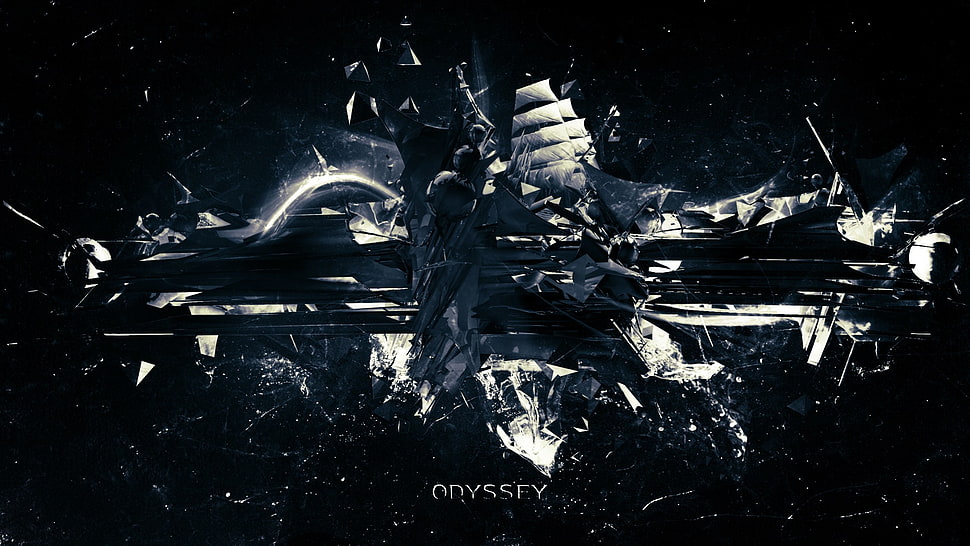 Odyssey text HD wallpaper